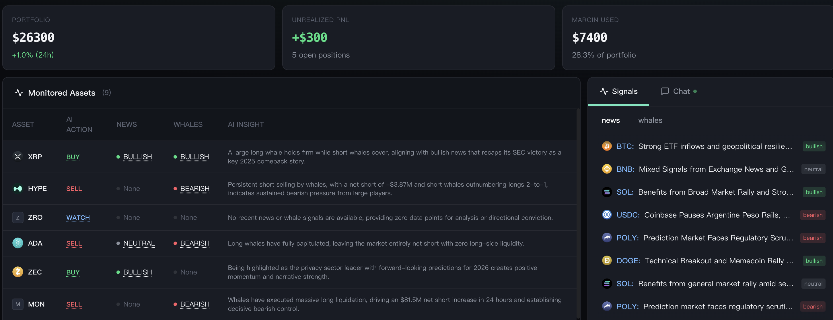 Vibe Agent Screenshot